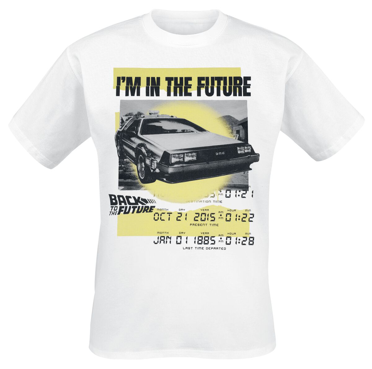 3664794744938 - Im In The Future T-Shirt weiß in S