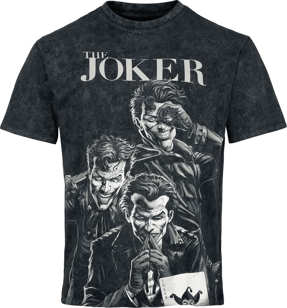 3664794756498 - The Joker T-Shirt schwarz in XXL