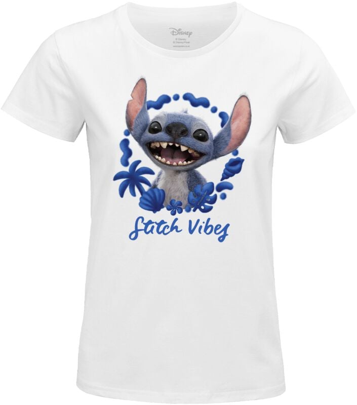 3664794776656 - Stitch Vibes T-Shirt weiß in L 3664794776656 - Stitch Vibes T-Shirt weiß in L