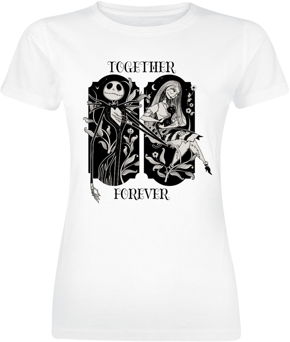 3664794779190 - Disney - Together Forever T-Shirt weiß in L