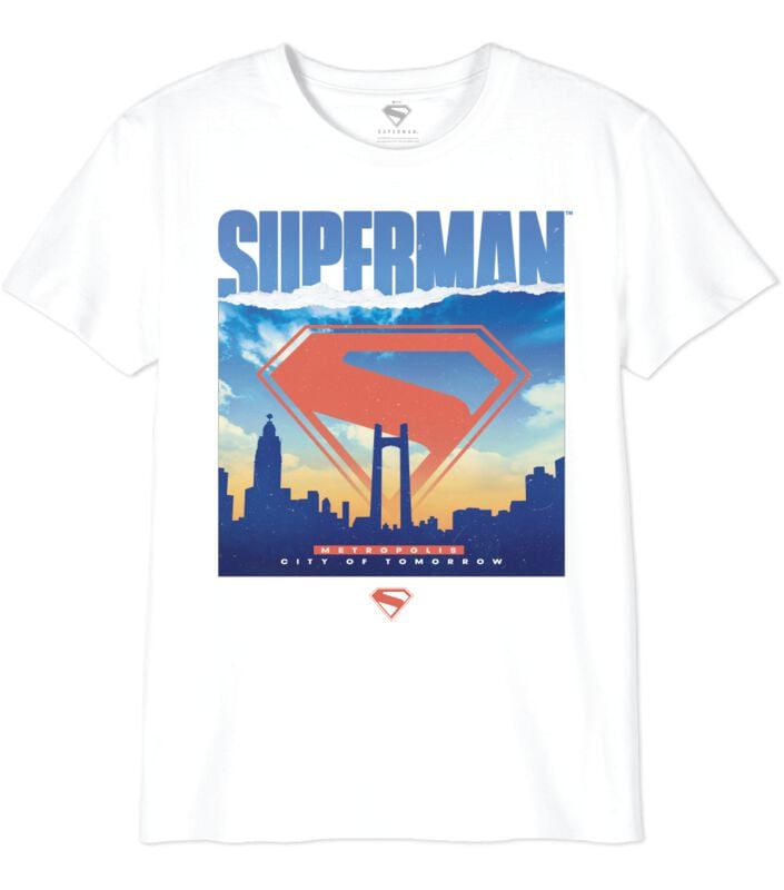 3664794783869 - Kids - Metropolis - City Of Tomorrow T-Shirt weiß in L