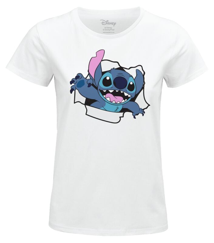 3664794792519 - Tore Stitch T-Shirt weiß in S