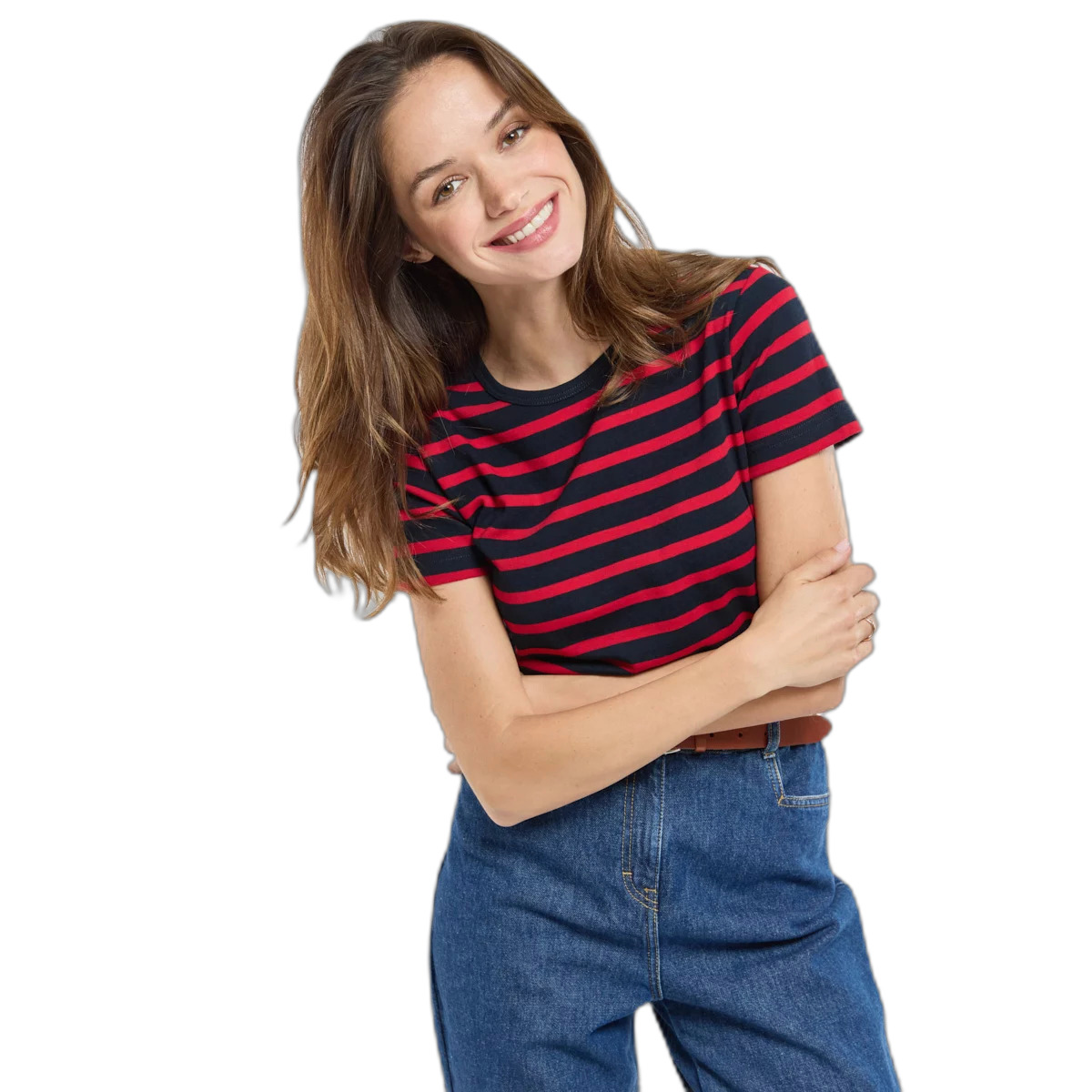 3664820006122 - Gestreiftes T-Shirt für Frauen Morgat