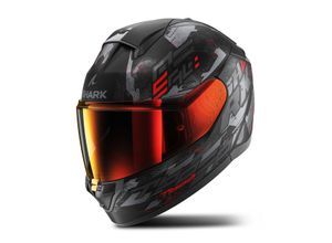 3664836706146 - Integralhelm Ridill 2 Molokai Matt Schwarz-Anthrazit-Rot