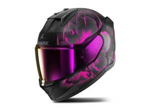 3664836709444 - Integralhelm D-Skwal 3 Mayfer Matt Schwarz-Violett-Anthrazit