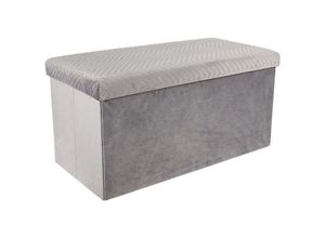 3664944134954 - The Home Deco Factory - home deco factory Sitzbank Wood Grau 76 x 38 x 38 cm 3664944134954 - The Home Deco Factory - home deco factory Sitzbank Wood Grau 76 x 38 x 38 cm
