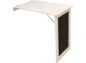 3664944215806 - The Home Deco Factory - Wandklapptisch mit Schiefertafel Ezio