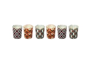 3664944332244 - The Home Deco Factory - Set mit 6 Duftkerzen Retro