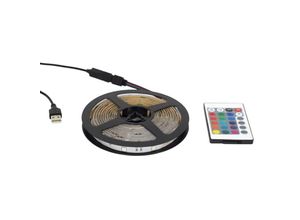 3664944372776 - Mobilibrico - LED-Streifen mit Fernbedienung - rgb - 5 Meter