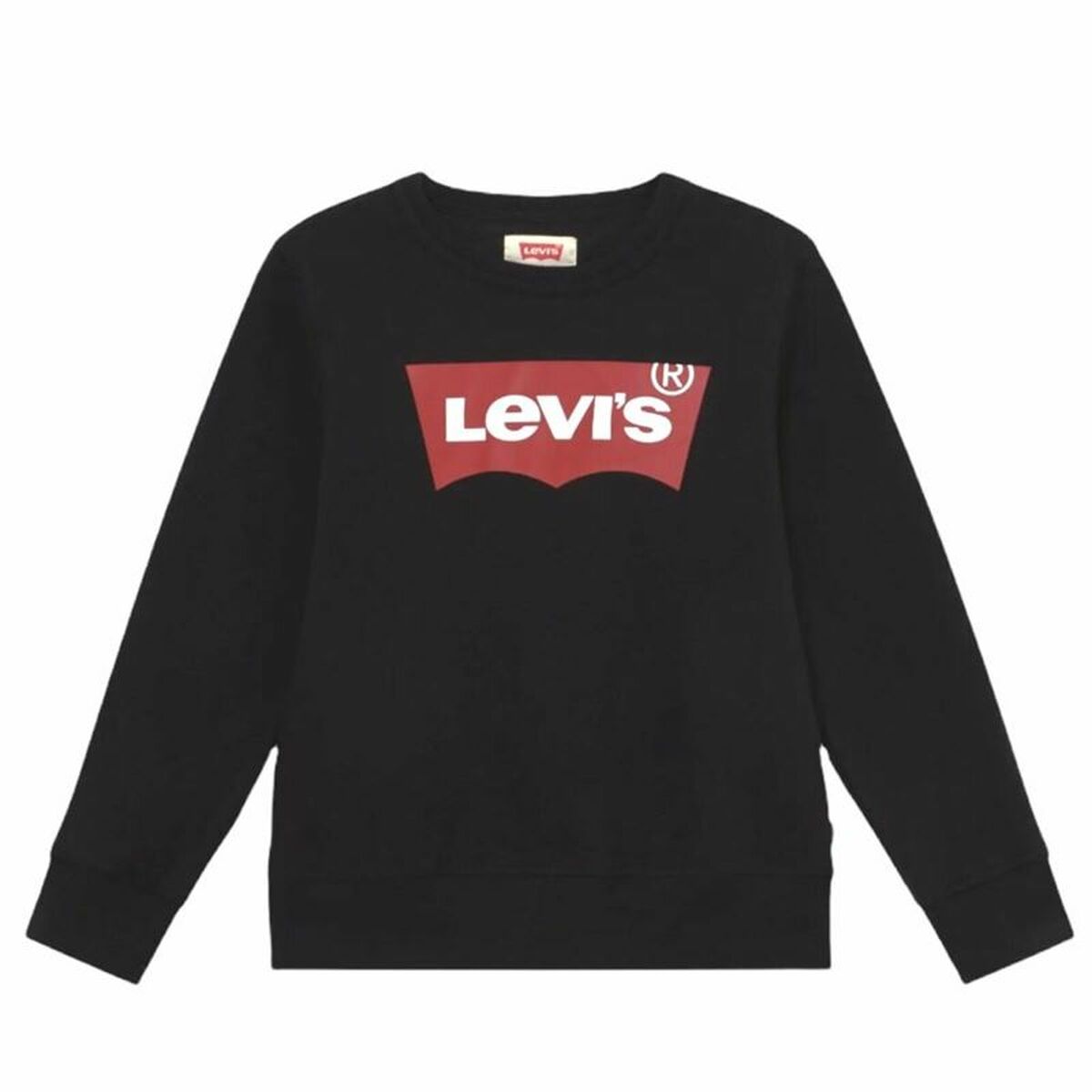 3665115033342 - Kurzarm-T-Shirt für Kinder Levis L S Batwing Schwarz