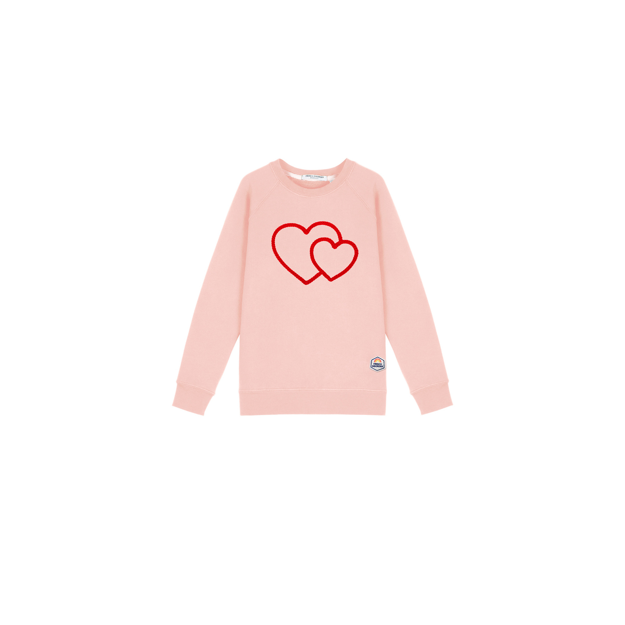 3665204554802 - Sweatshirt Mädchen Duo Heart