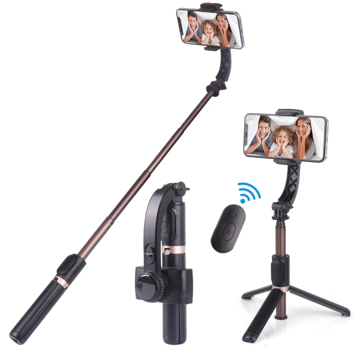 3665315015100 - Perche Selfie Bluetooth 3 in 1 Platyne 3665315015100 - Perche Selfie Bluetooth 3 in 1 Platyne