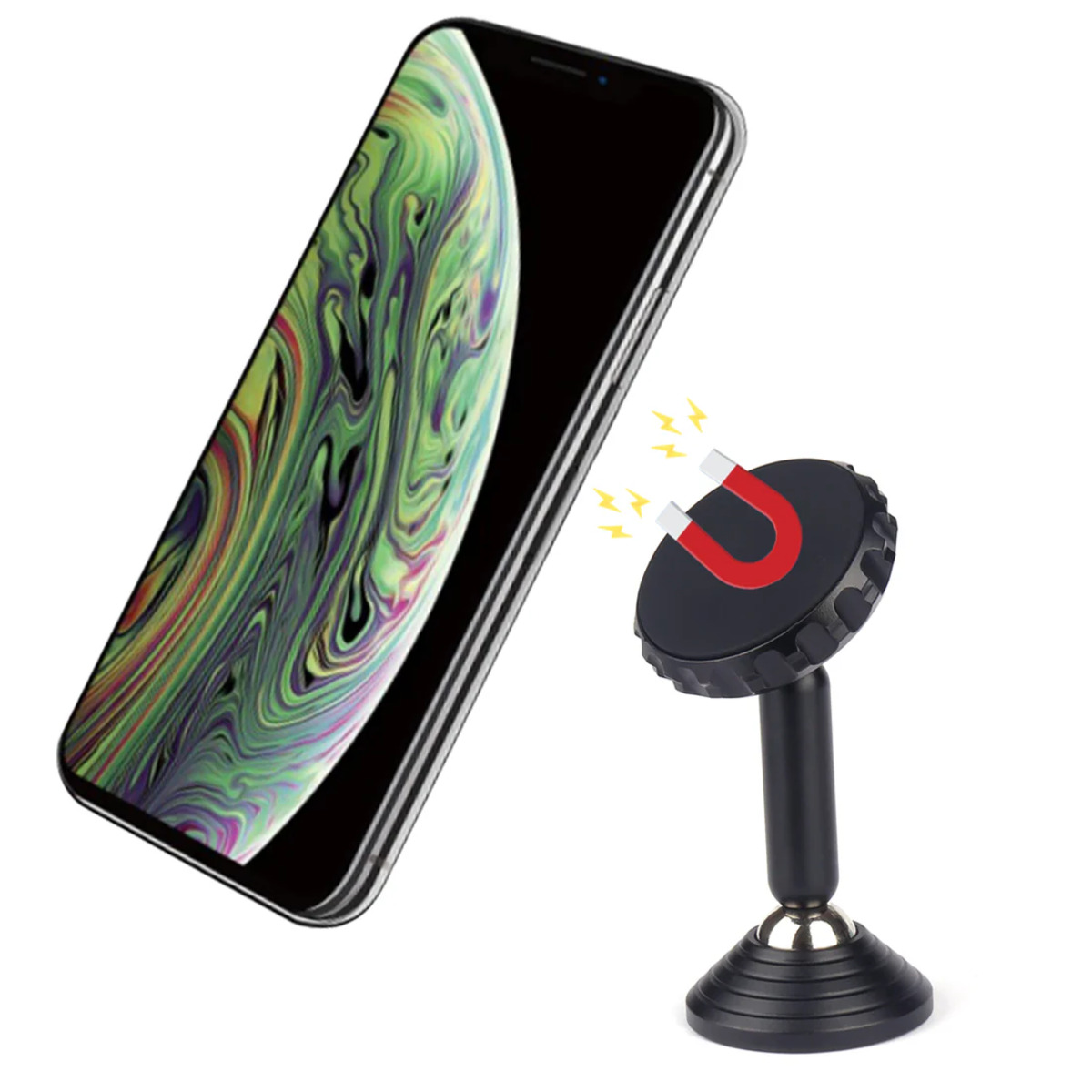 3665315022498 - Magnetische Smartphone-Halterung fürs Armaturenbrett Platyne