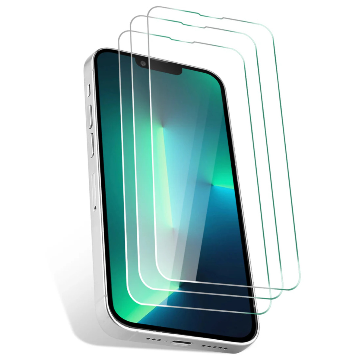 3665315025659 - 5D gehärtetes Smartphone-Schutzglas iPhone 13 Pro