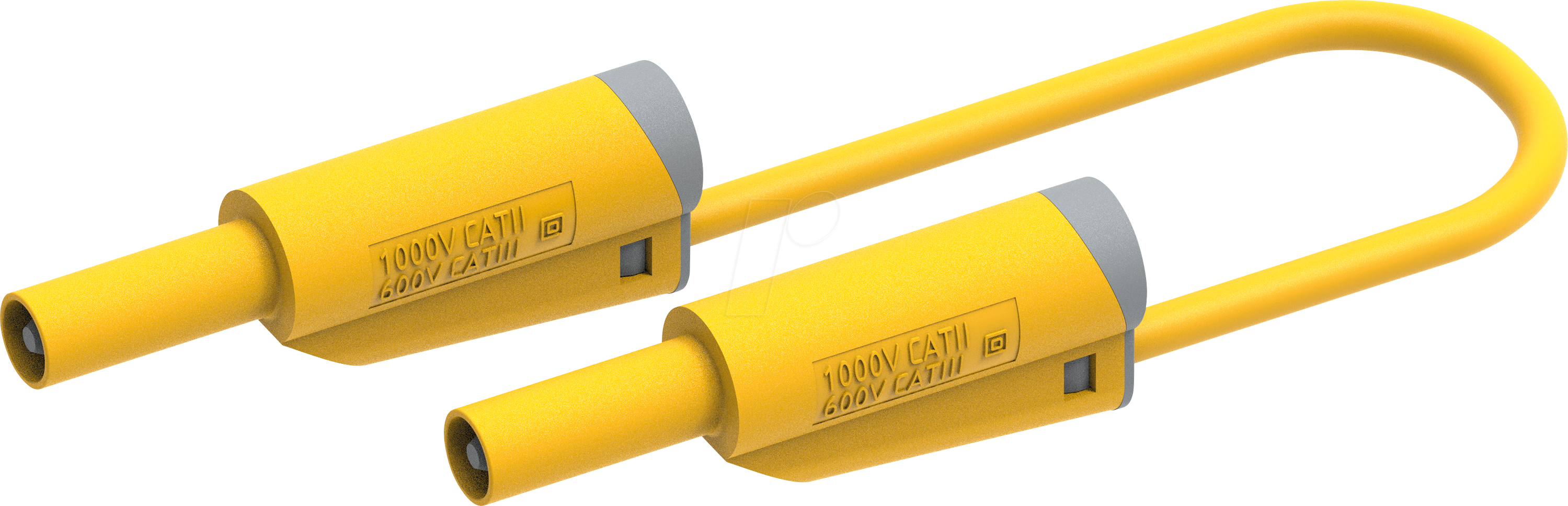 3665349004422 - PJP 2610-100GE - Messleitung mit Bananensteckern 075 mm² 10 m stapelbar gel