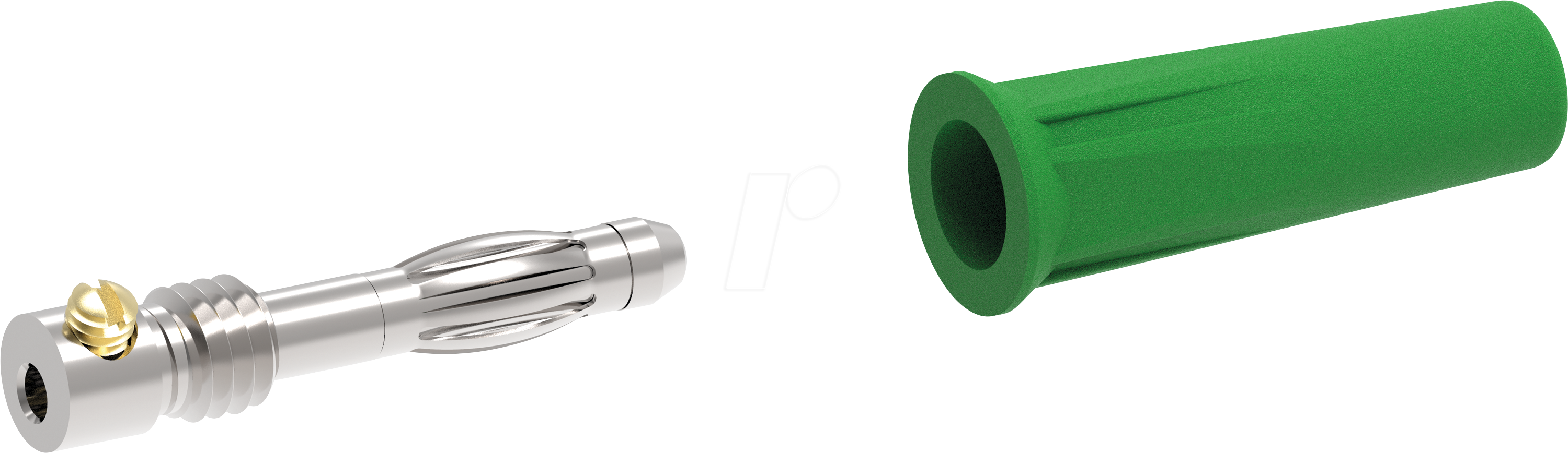 3665349005054 - PJP 1060-C-GN - Bananenstecker 4 mm grün