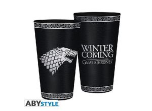 3665361009801 - ABYstyle - ABYstyle - Game of Thrones - Stark 400 ml Glas