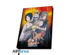 3665361017837 - ABYstyle   ABYstyle Naruto Konoha group A5 Notizbuch