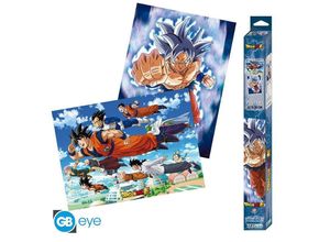 3665361057512 - ABYstyle - ABYstyle - Dragon Ball Super Goku Chibi Poster Set