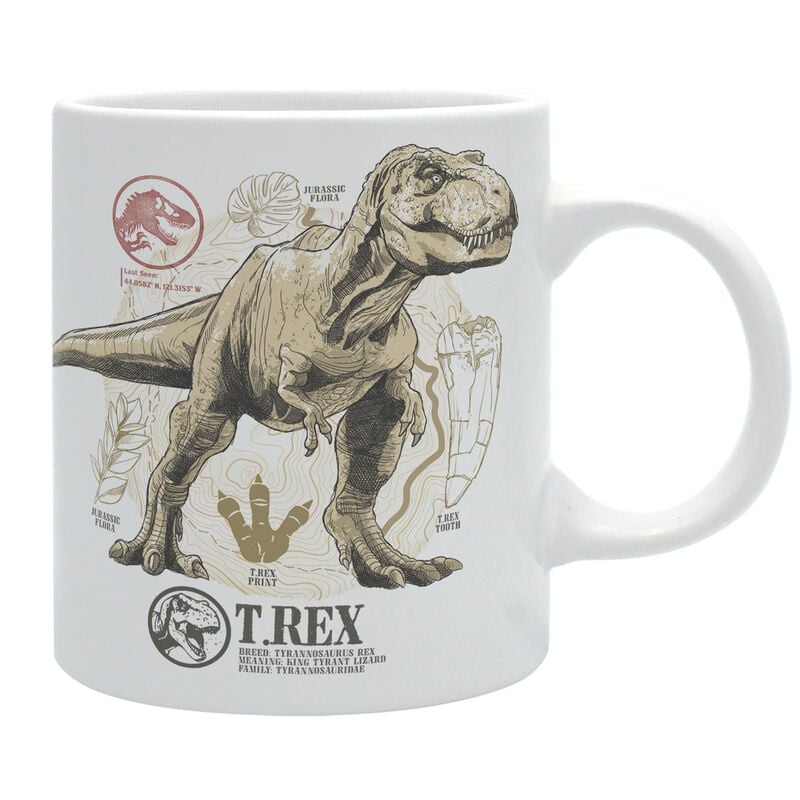 3665361080862 - Jurassic World - Paleontology Tasse multicolor