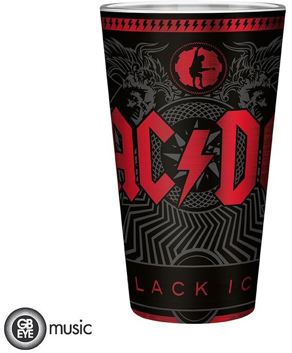 3665361083511 - AC DC Black Ice Trinkglas schwarz rot