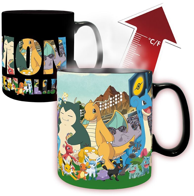 3665361088240 - - POKEMON Heat Change Mug Gotta catch em all King size - Becher 3665361088240 - - POKEMON Heat Change Mug Gotta catch em all King size - Becher