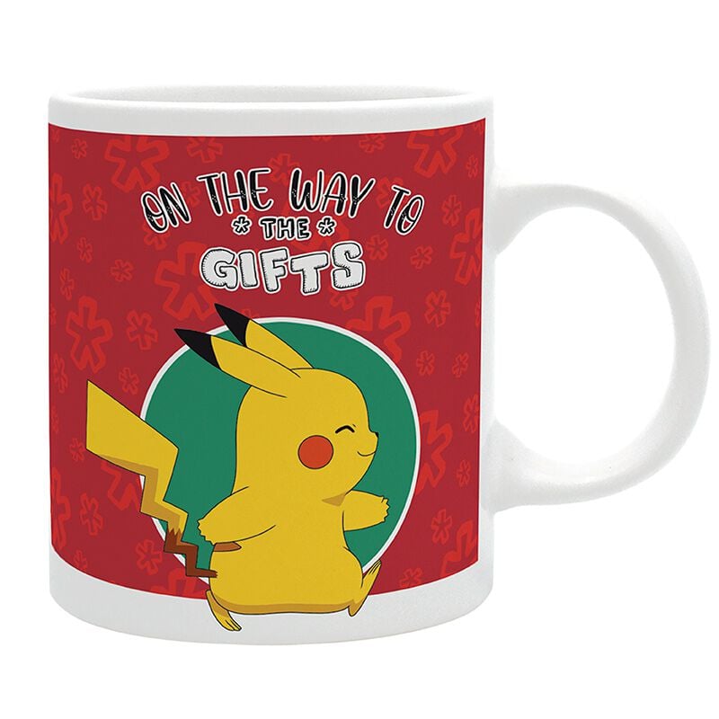3665361105640 - Pikachu On the Way to the Gifts Tasse multicolor