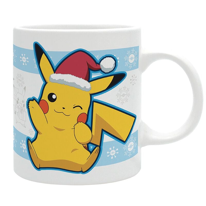 3665361109969 - - POKEMON Mug Pikachu Santa Christmas - Becher