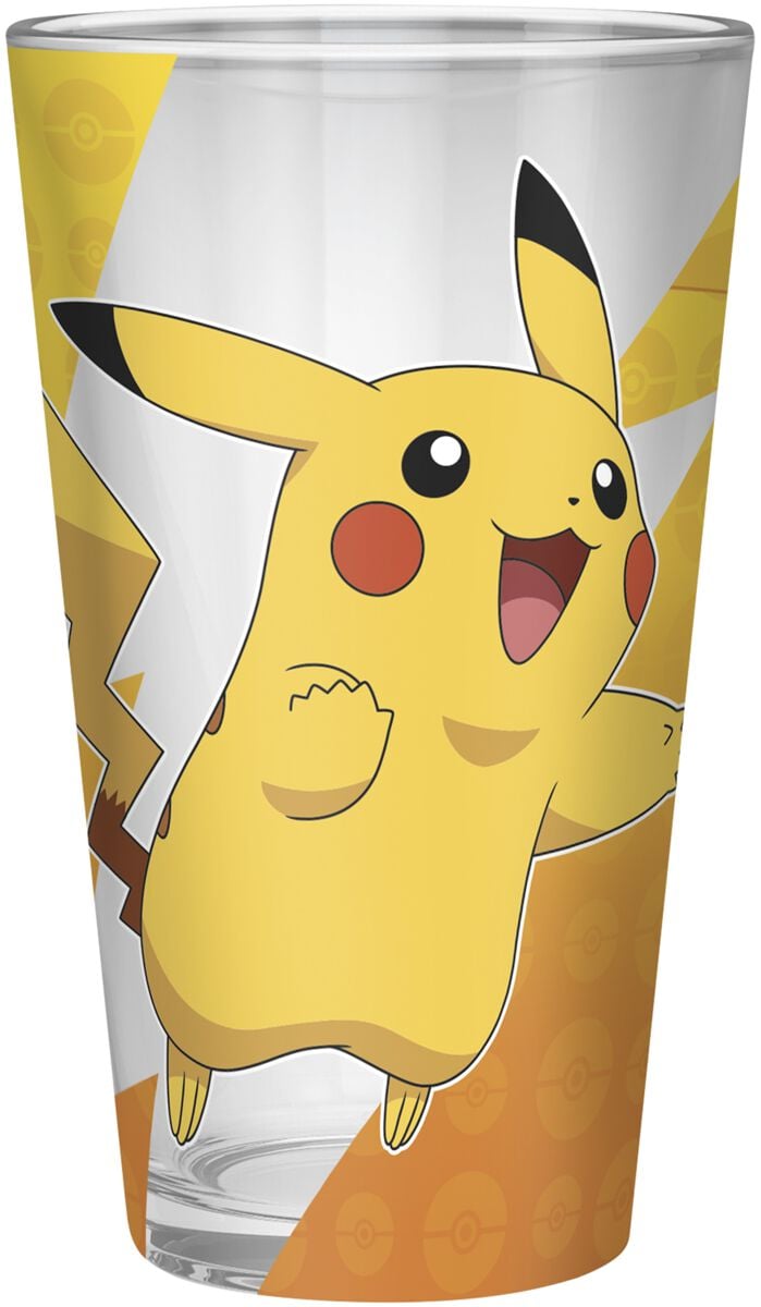 3665361111108 - - POKEMON Large Glass Premium Pikachu foil - Glas 3665361111108 - - POKEMON Large Glass Premium Pikachu foil - Glas
