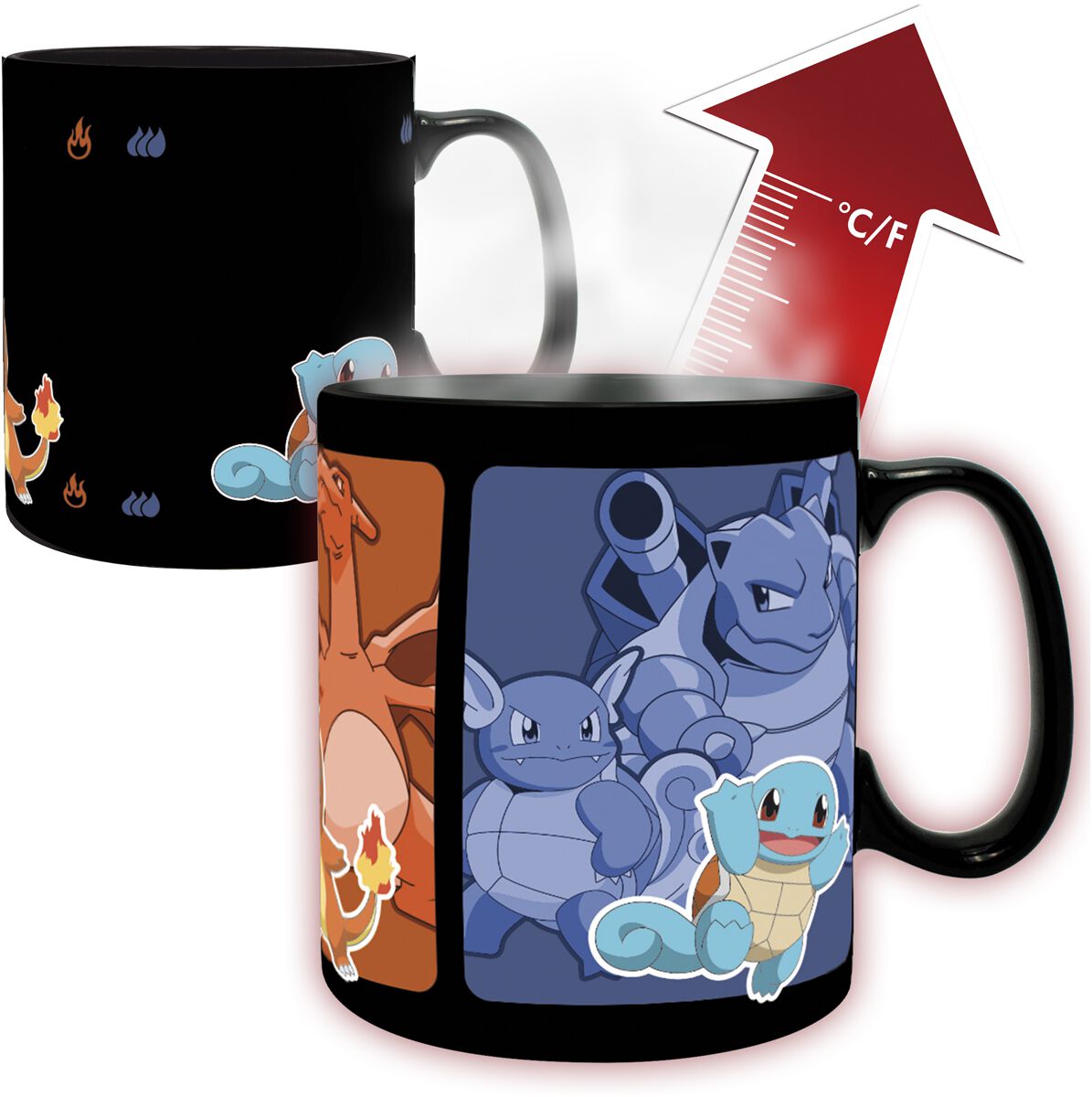 3665361115908 - - POKEMON Heat Change Mug Evolve King size - Becher 3665361115908 - - POKEMON Heat Change Mug Evolve King size - Becher