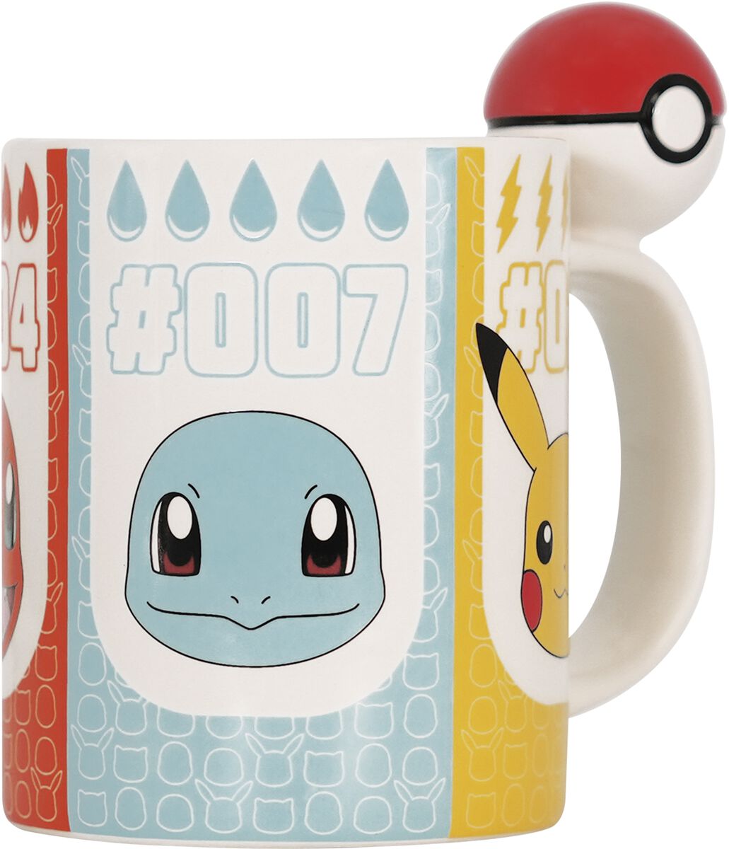 3665361124214 - Pokeball - 3D Tasse Tasse multicolor