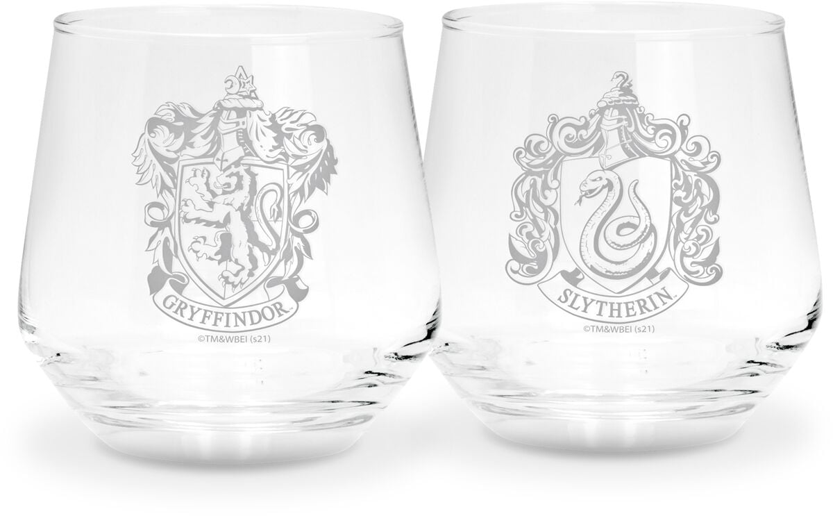 3665361140658 - HARRY POTTER 2 Glass Set Gryffindor & Slytherin 3665361140658 - HARRY POTTER 2 Glass Set Gryffindor & Slytherin