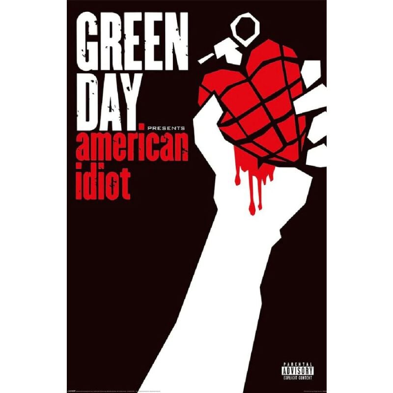 3665361144397 - Green Day American idiot Poster multicolor