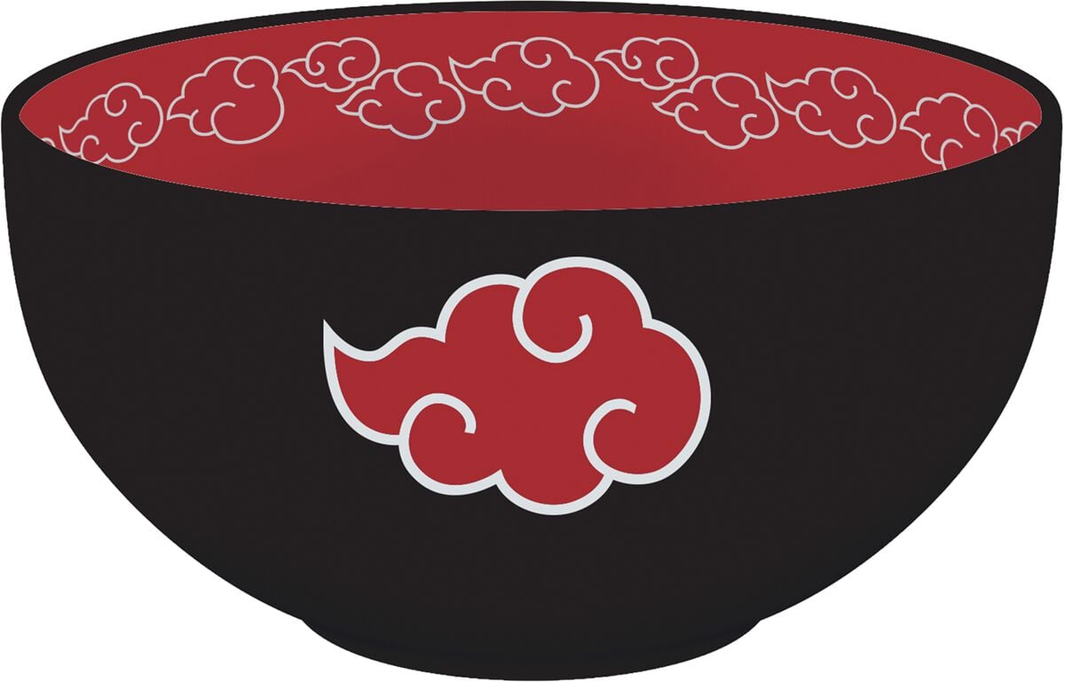 3665361144861 - Shippuden - Akatsuki Schale schwarz rot