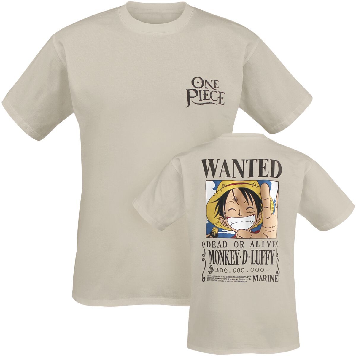 3665361156901 - Wanted T-Shirt sand in XXL