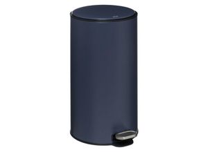 3665884039705 - Atmosphera - Metall-Abfalleimer delta 30 Liter atmosphärisch - blau - Bleu canard