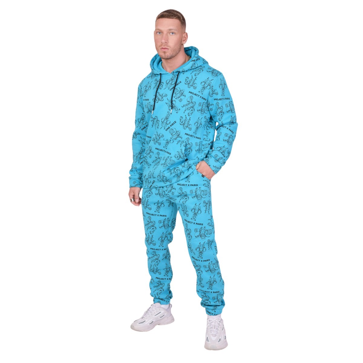 3665957077924 - Hoodie One piece all over