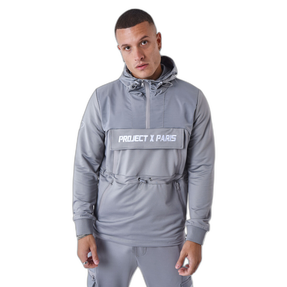 3665957146866 - Kapuzenpullover im Windbreaker-Stil Project X Paris