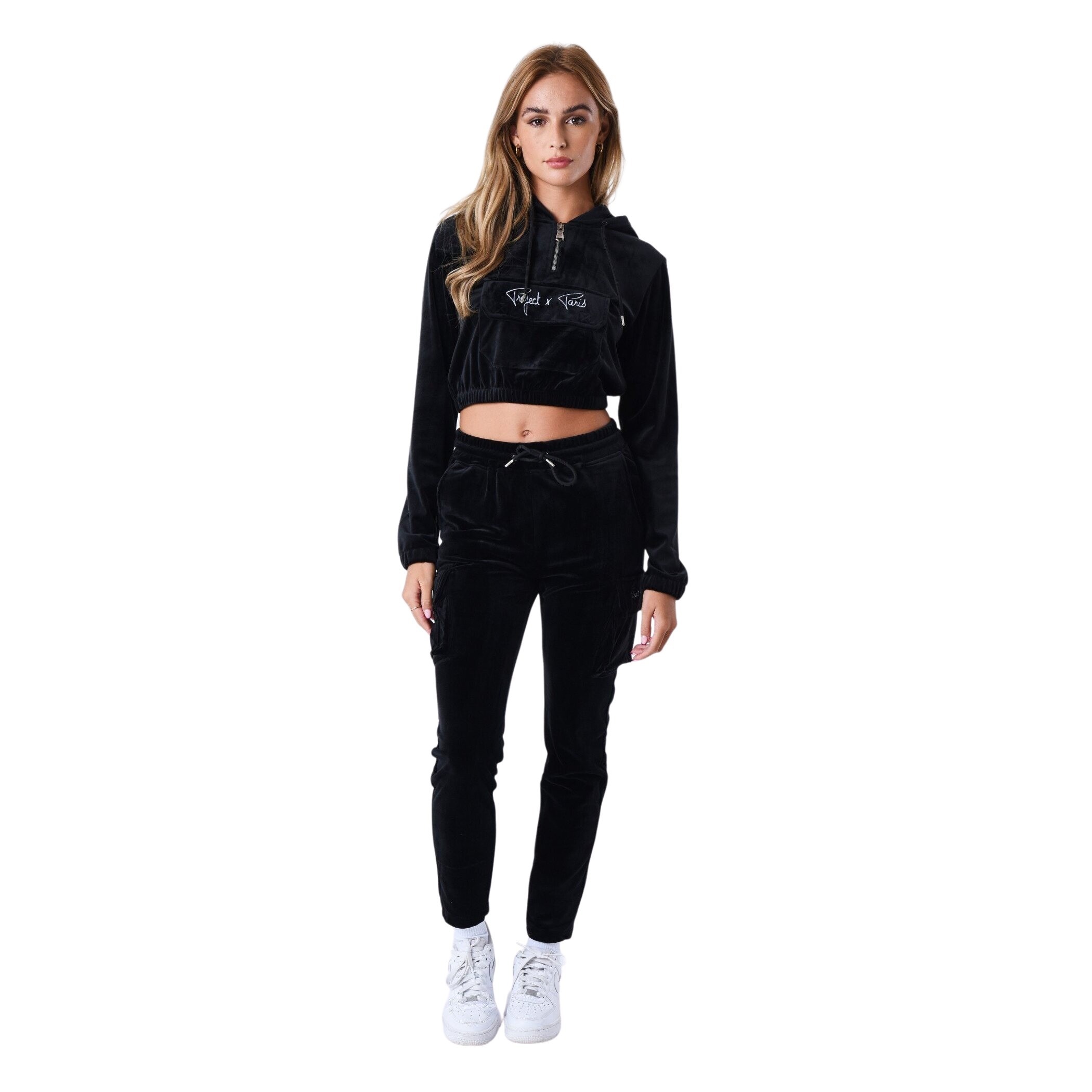 3665957164549 - Jogginghose cargo Samt Damen Project X Paris 3665957164549 - Jogginghose cargo Samt Damen Project X Paris