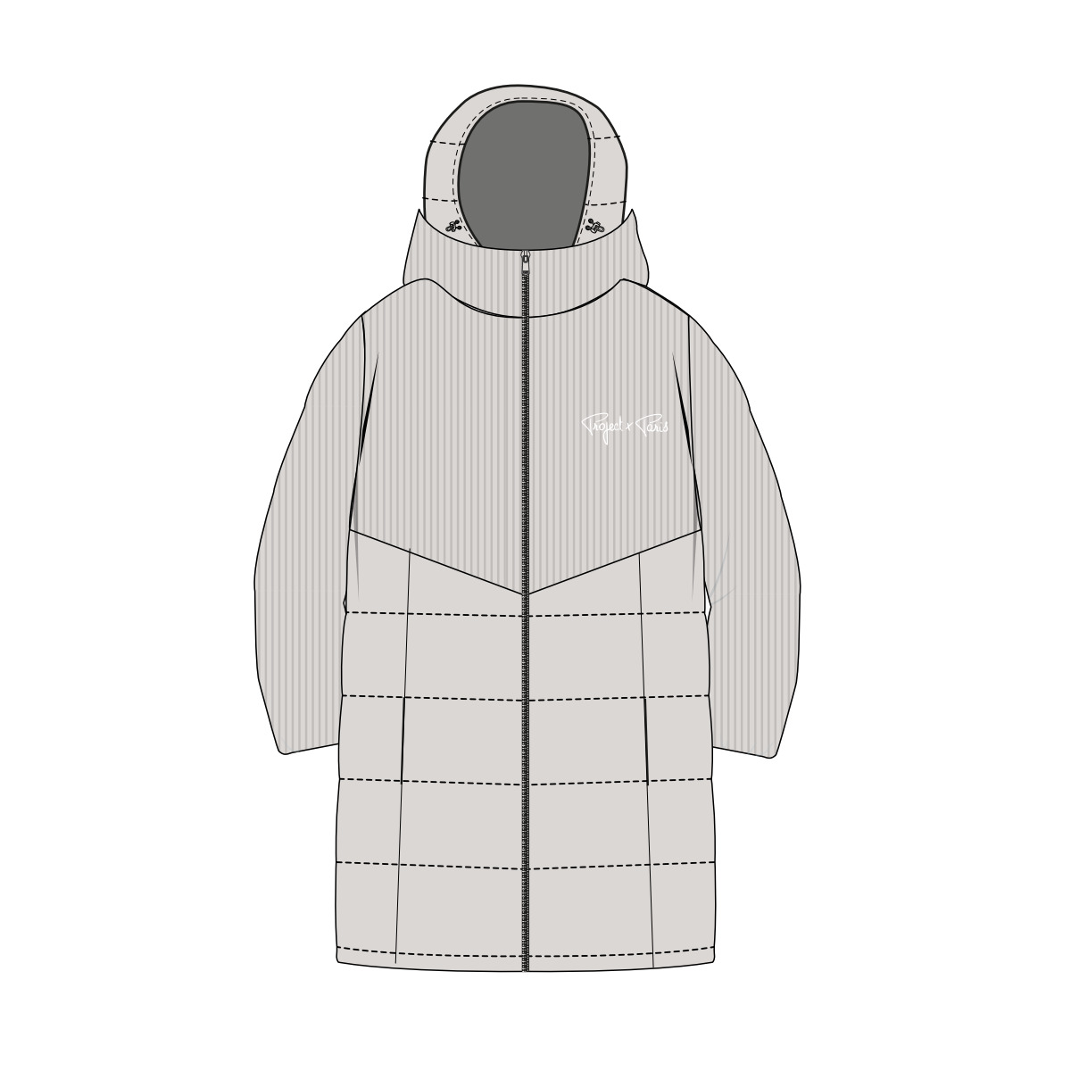 3665957226360 - Parka Damen Project X Paris