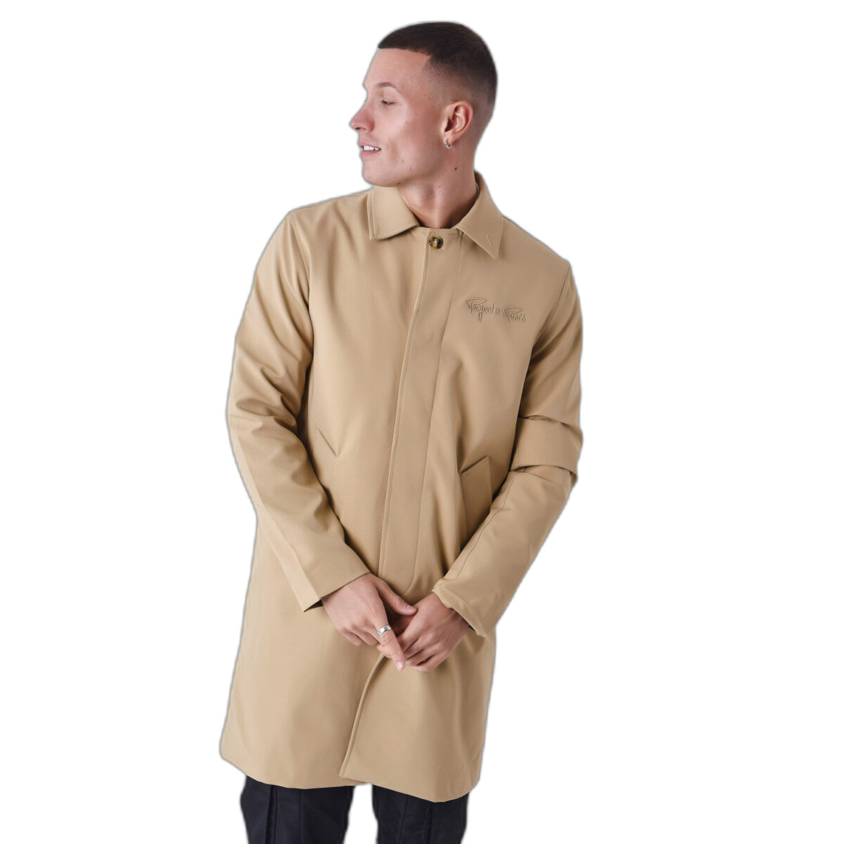 3665957272664 - Gerippter Trenchcoat-Mantel Project X Paris