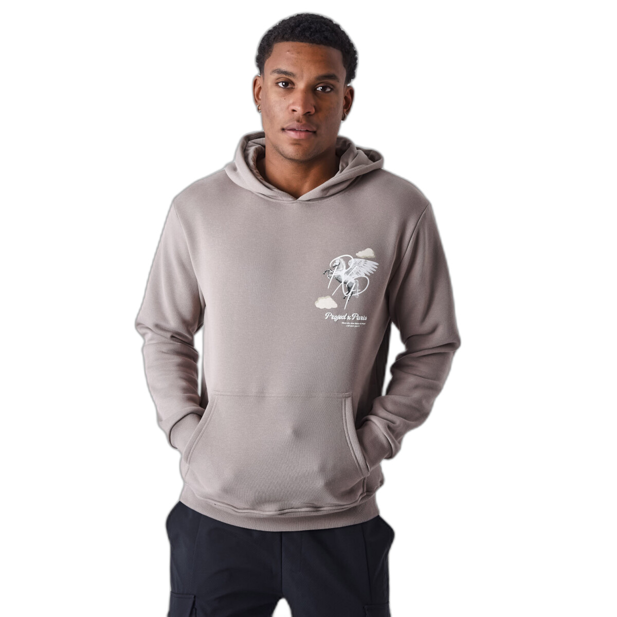 3665957273494 - Kapuzen-Sweatshirt mit Pegasus-Wolkenmotiv Project X Paris
