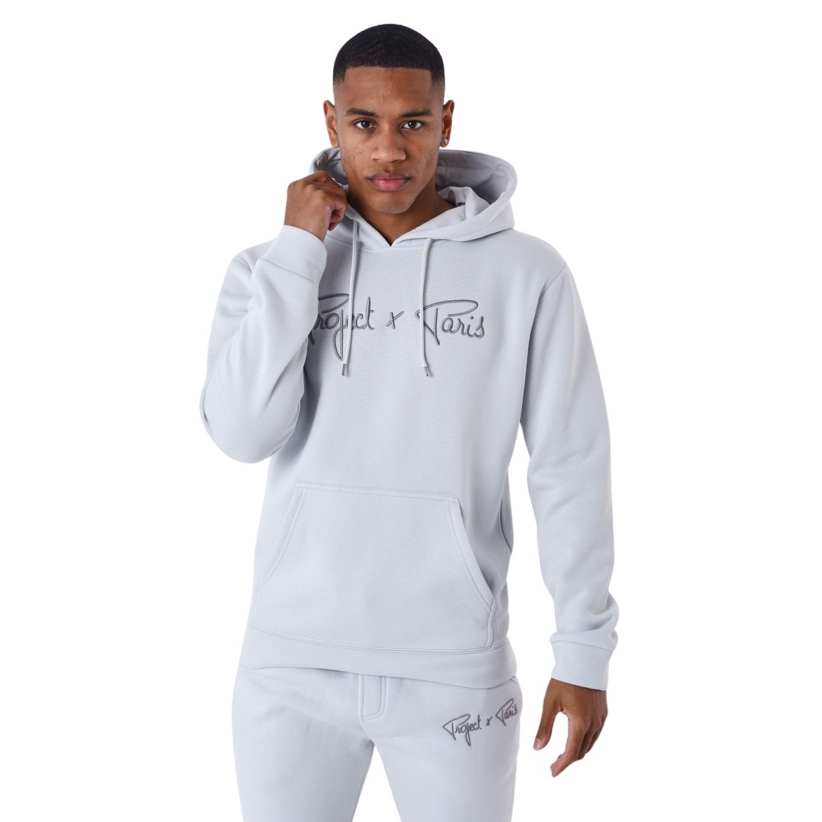 3665957278420 - Kapuzensweatshirt mit Logo-Stickerei Project X Paris 3665957278420 - Kapuzensweatshirt mit Logo-Stickerei Project X Paris