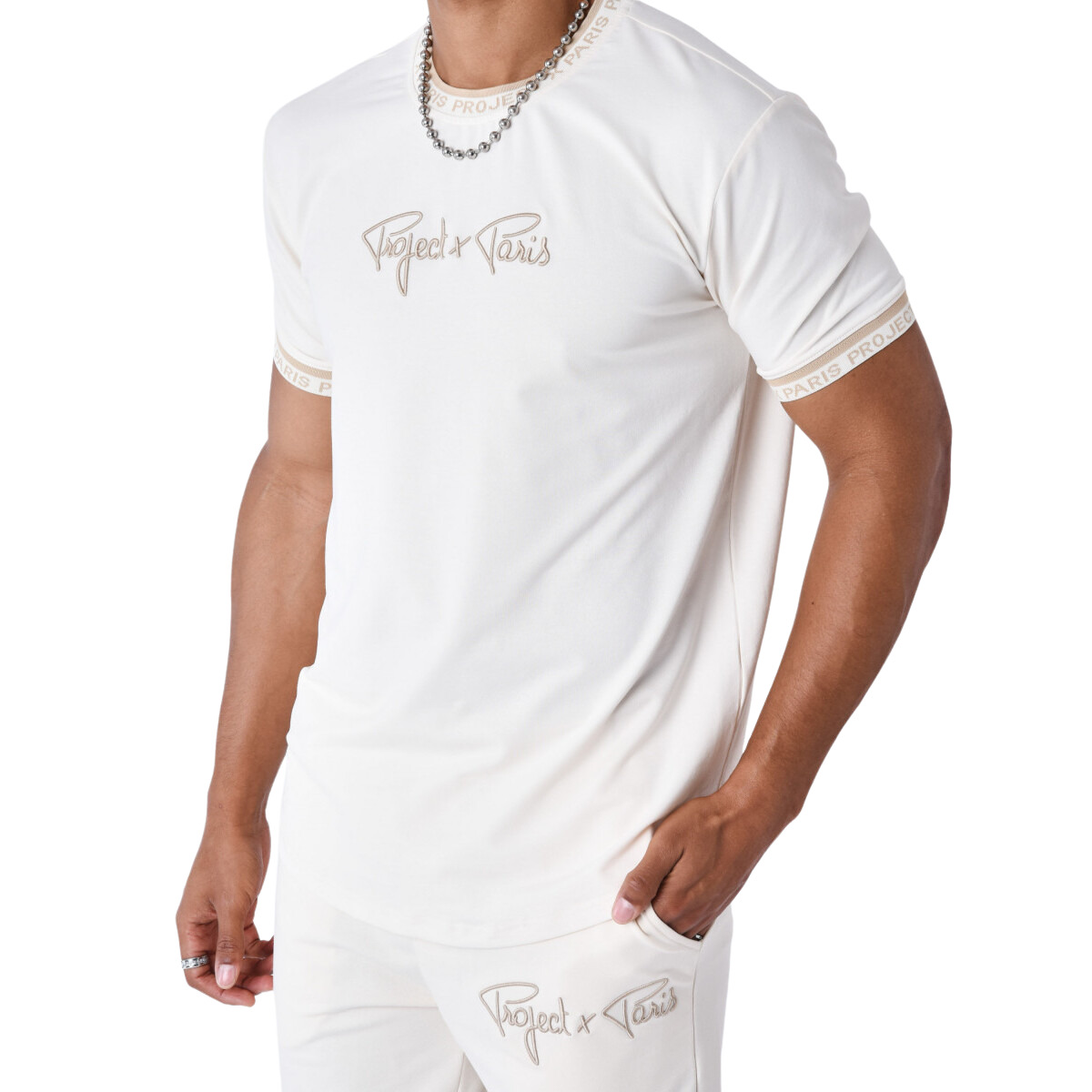 3665957387894 - 3D-gesticktes T-Shirt Logo