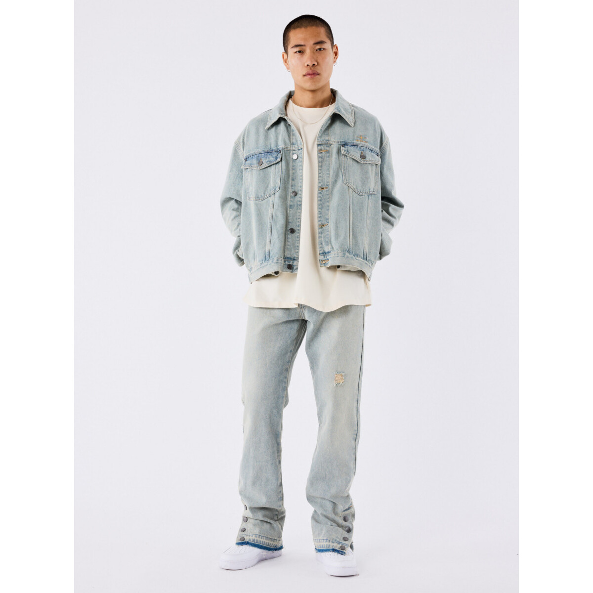3665957406083 - Jeansanzug mit Hose und Jacke Project X Paris 3665957406083 - Jeansanzug mit Hose und Jacke Project X Paris
