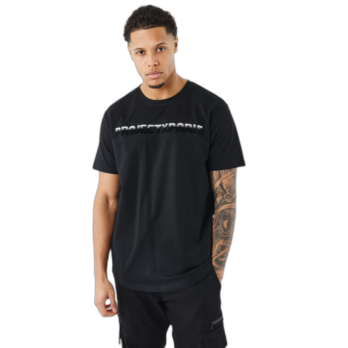 3665957406809 - T-Shirt mit gradientem Flockdruck Project X Paris 3665957406809 - T-Shirt mit gradientem Flockdruck Project X Paris