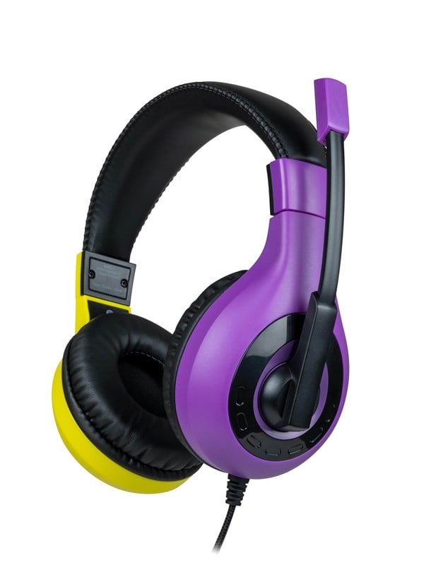 3665962017663 - Stereo Gaming Headset V1 - Purple + Yellow