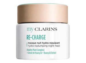 3666057192012 - My Clarins - Re-charge Hydra-replumping Night Mask - Nachtmaske Für Das Gesicht - -50ml