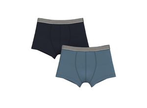 3666072593429 - - Boxershorts SOLID 2er-Set in blau Gr104