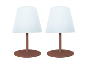 3666162006969 - Set aus 2 Tischlampen H16cm twins